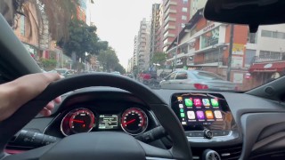 ¡El conductor de Uber me folla a cambio del pago del viaje!