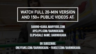 Risky Public Store Masturbation I