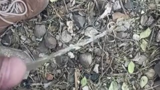 Meando al aire libre