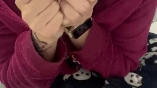 Massaging My Feet After Piss😏💦