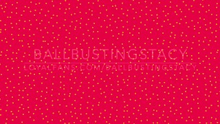 Sexy Bare Ass British Babe Stands on Testicles, Full Weight Ball Squish in Over The Knee Socks