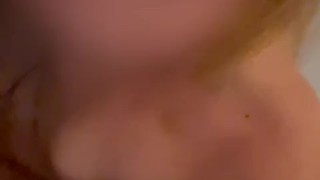 Smart Japanese girl doing cowgirl while licking nipples