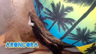 ARONCORA I MET WITH MY BLONDE EX-WIFE AND MIA SUCKED MY COCK AND DRINKED MY CUM