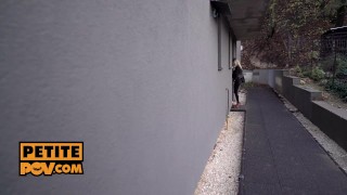 POV - Rebecca Volpetti offers up her pussy for forgiveness