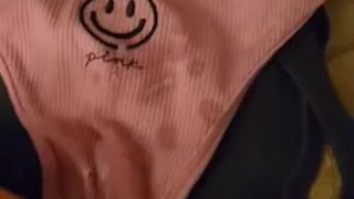 Cumming All Over The Panties She Slipped Into My Pocket