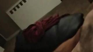 Hung white guy jacking off