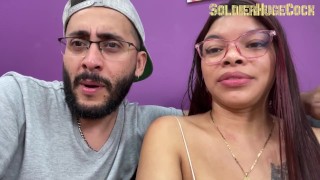 This beautiful girl wants to break into the industry and she wants to give me a spectacular blowjob