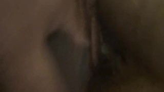 Wide Cock Cums on Hairy Hole