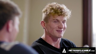 HETEROFLEXIBLE - Redhead Jock Eric Charming Passionately Fucks New Lonely Twink Neighbor Max Lorde