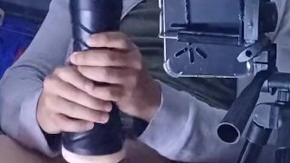 X2 Cumshot | Hot room