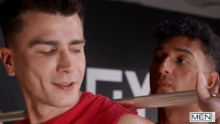 MEN - Mister Deep Voice Tells Kenzo Alvarez To Fuck Him From Behind Then Lets Him Ride Him