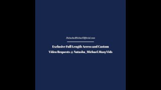 I let him play with my ass to get it ready for his thick dick