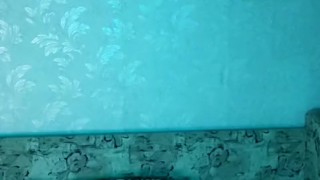 Russian beauty showed off her luxurious breasts