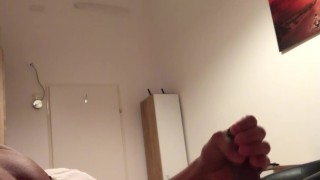 Sexy paja nocturna antes de ir a la cama