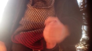 Masturbation in Woods