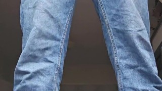 Pissing Daddy in panties