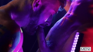 MEN - After Drilling Olivier Robert's Asshole, Theo Brady Aims At His Mouth To Shoot His Cum In