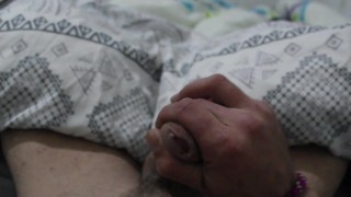 Fast asand uncut handjob