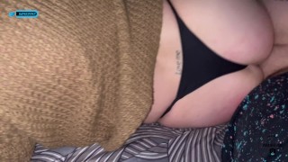 I fucked my stepmom while she was in the room! Different positions!