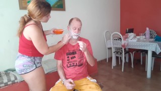 PAINT AND HAIR AND Shaving
