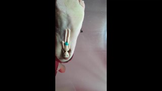 GIANTESS FEET , GLASS VIEW , AND SHRINKING FOOT WOMAN