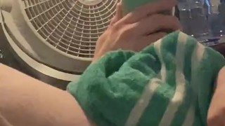 Autism Hoe Playing With His Pussy