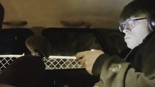 Almost got caught having risky public car sex