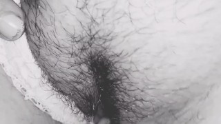 juicy and hairy crotch of a chubby girl