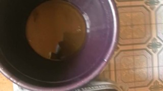 I TRIED TO FILL THE BUCKET 😯😯