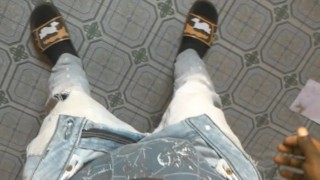 AFRICAN TEEN BOY DRY HUMP IN PANTS