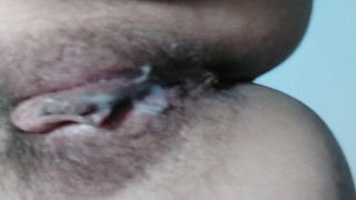 HAIRY PUSSY AFTER CREAMPIE