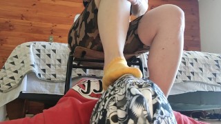 AFTER RUN , SNEAKERS , SOCKS AND FOTT WORSHIP AND SNIFF