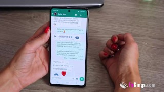 Amateur Latin Cleaning Lady gets a new life in porn thanks to FAKings