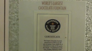 Chocolate Fountain Las Vegas