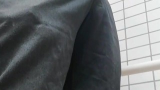 日々のオナニー　3/7　公衆トイレで秘密のオナニー