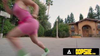 OOPSIE - Siri Dahl Caught Eating FTM Trans Austin Spears' Pussy By Emma Magnolia! ROUGH THREESOME