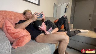 Cholo Swallows Big Load from Homie HungPapi