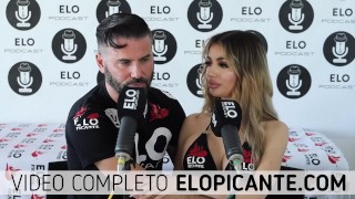VEVE VALENCIA MUESTRA COMO LE GUSTA CHUPARLA EN EL CUARTO PICANTE DE ELO PODCAST