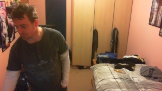 LongJohn0Hara at a 45 dgree angle with a fleash light