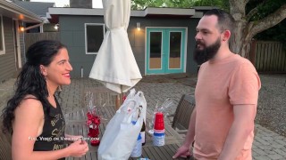 Backyard Cuckquean Fantasies - Aching to Watch My Husband Fuck Her