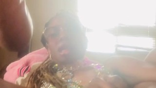 Dragon-toy-in-tight-pussy