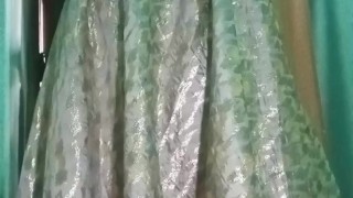 Indian Gay Crossdresser Gaurisissy xxx sex in pink dress