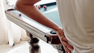 سکس خفن بعد از باخت تو بازی شرطی بیلیارد