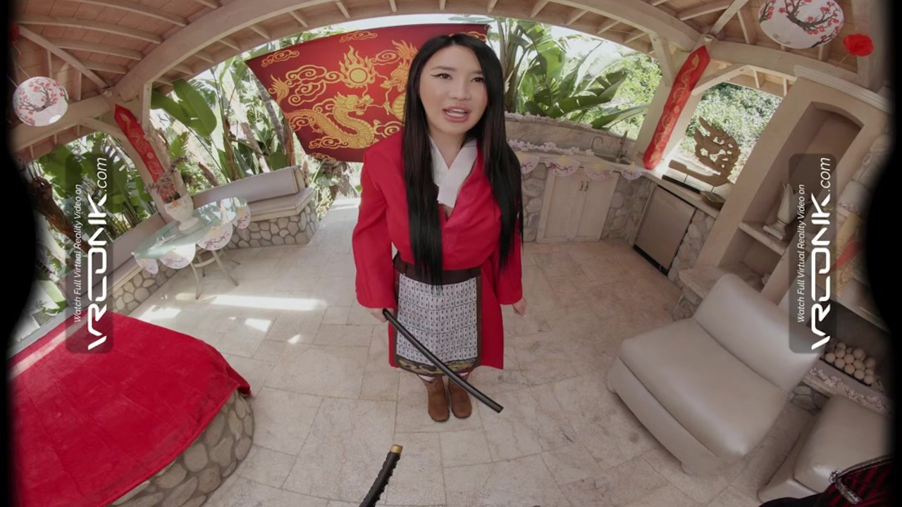 VR Conk XXX Parody Mulan Sexy Asian Suki Sin Gets Pounded Hard By A Big Cock VR Porn