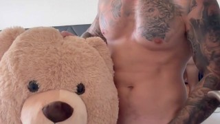 I Fuck My Teddy Bear With My Fat Cock Boygym