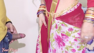 Desi bhabhi hard creampie anal fucked after deep blowjob. Hindi sex video