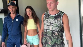 Cuckold fell under and watches his wife being fucked - 2.48