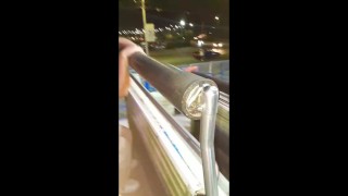 BLOG iN SPANISH - I go for a walk with my BIG ASS BRUNA BRUNA BRIDE - surprise at the end of the blo