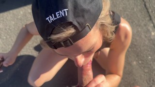 Huge Double Facial and CIM Compilation / Amateur Hotwife Sucking Multiple Cocks