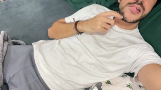 MythCurls moaning loud sexy dirty talk while jerking off